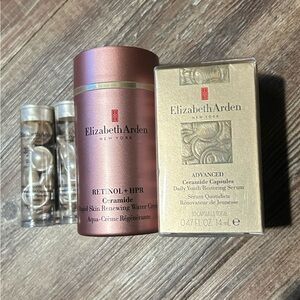Elizabeth Arden Bundle, Retinol HPR Ceramide + Water Cream + Hyaluronic Serum